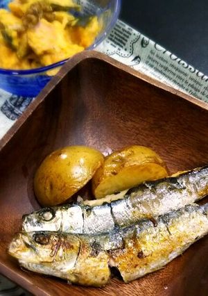 秋にオススメ！イワシのオリーブオイル焼き-レシピのメイン写真