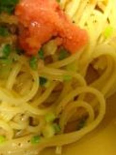 たらこスパゲティ-レシピのメイン写真