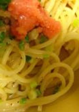 たらこスパゲティ-レシピのメイン写真