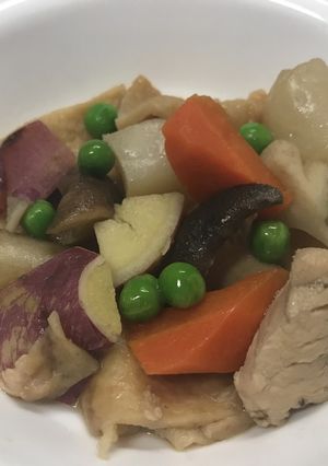 筑前煮(韓国にある材料で作る)-レシピのメイン写真