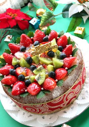 クリスマスのフルーツティラミス♡ケーキ！-レシピのメイン写真