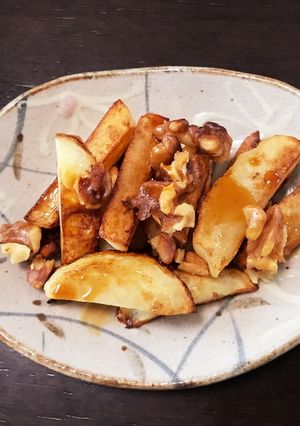 フライドポテトにメープル醤油♡-レシピのメイン写真