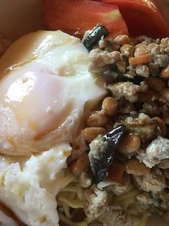 納豆そぼろで担々麺風冷やし中華-レシピのメイン写真