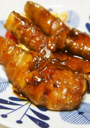 なすと豚バラステーキ！なすがジューシー！-レシピのメイン写真