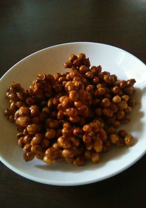 レンジ炒り大豆のメープル味噌キャラメリゼ-レシピのメイン写真