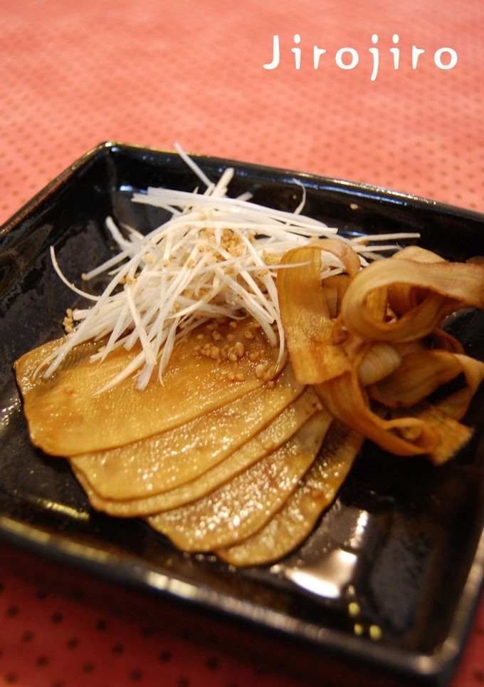 簡単5分☆大根と牛蒡のすき焼き風-レシピのメイン写真