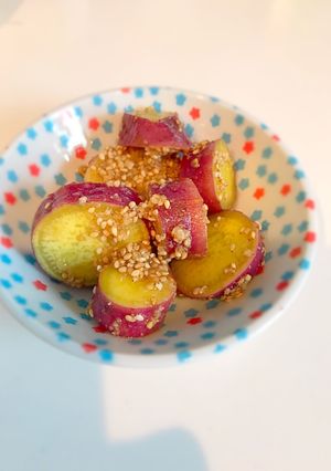 サツマイモの胡麻和え【覚書】-レシピのメイン写真