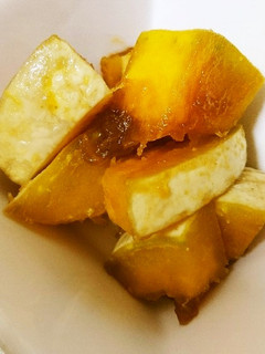 優しい甘さのかぼちゃのメープルシロップ煮-レシピのメイン写真