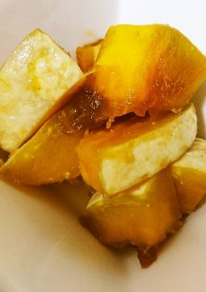 優しい甘さのかぼちゃのメープルシロップ煮-レシピのメイン写真
