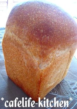 ヘルシー☆全粒粉の食パン-レシピのメイン写真