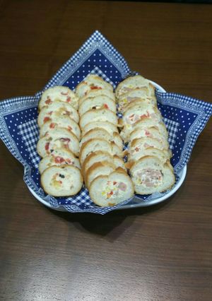 ドライフルーツのスタッフドバケット-レシピのメイン写真