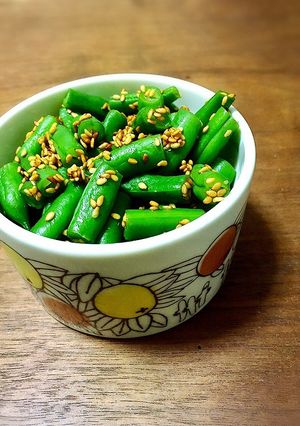インゲンのごま和え-レシピのメイン写真