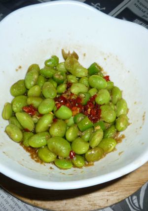 冷凍剥き枝豆のこぶおろしのタパス-レシピのメイン写真