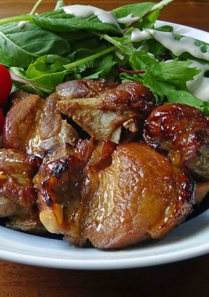 味噌とにんにくの香りのスペアリブ-レシピのメイン写真