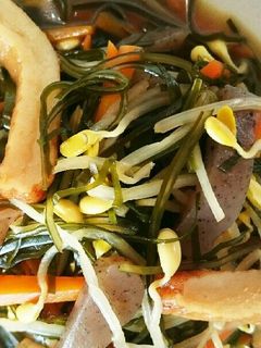 切り昆布と大豆もやしの炒め煮-レシピのメイン写真