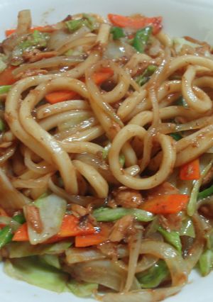 我が家の★焼きうどん-レシピのメイン写真