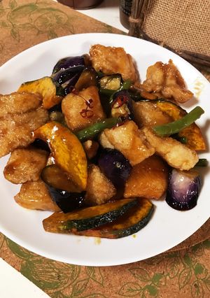 白身魚と秋野菜の甘酢あん-レシピのメイン写真