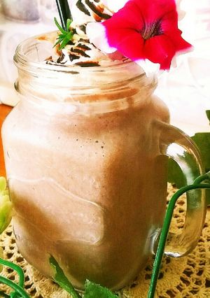 チョコアイスDeチョコバナナフラペチーノ-レシピのメイン写真
