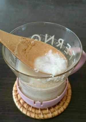 ホットな❤梨みるく-レシピのメイン写真