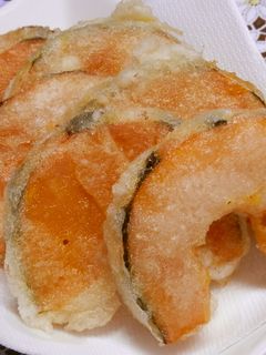 かぼちゃの天ぷら-レシピのメイン写真