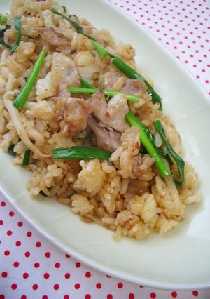 豚肉とネギのマヨ醤油チャーハン☆-レシピのメイン写真