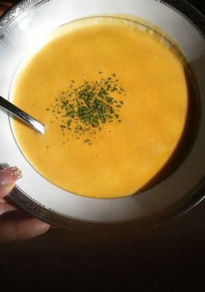 ♪かぼちゃのポタージュスープ♪-レシピのメイン写真