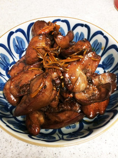 鶏の肝甘辛煮-レシピのメイン写真
