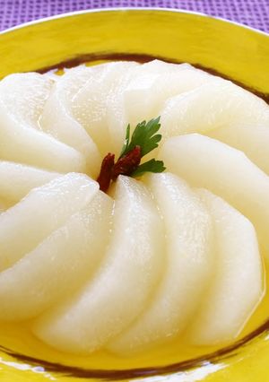 レンジで！今が旬！！梨のコンポート-レシピのメイン写真