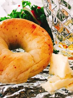 もちもちベーグル 簡単 朝食に◎-レシピのメイン写真