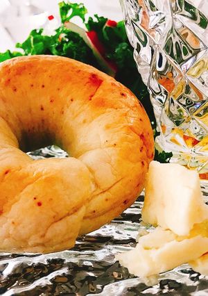 もちもちベーグル 簡単 朝食に◎-レシピのメイン写真
