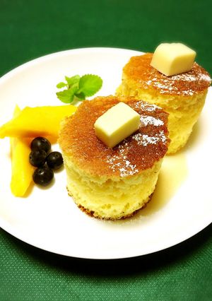 簡単　分厚いホットケーキ-レシピのメイン写真