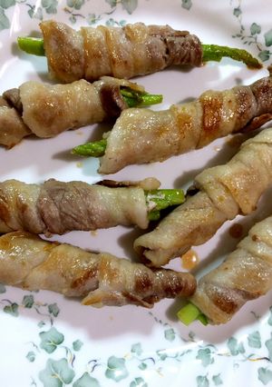 アスパラガスの豚肉巻き-レシピのメイン写真