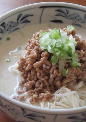 簡単！そうめんでお手軽で和風なタンタン麺-レシピのメイン写真