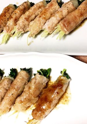 かいわれの豚肉巻き-レシピのメイン写真