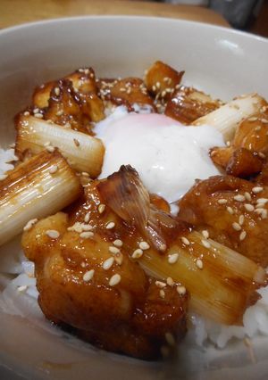 焼とり丼-レシピのメイン写真