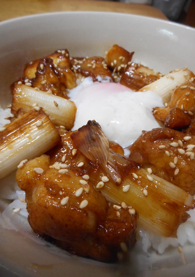 焼とり丼-レシピのメイン写真
