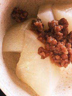 大根の肉味噌あんかけ-レシピのメイン写真