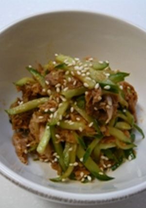 豚肉ときゅうりのコチュジャンあえ-レシピのメイン写真