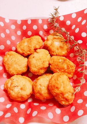 鶏むね肉で チキンナゲット♪-レシピのメイン写真