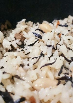 時短☆簡単で美味しいひじきご飯♡-レシピのメイン写真