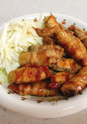 ナスの肉巻き-レシピのメイン写真