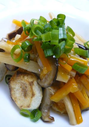 揚げ里芋の野菜あんかけ-レシピのメイン写真