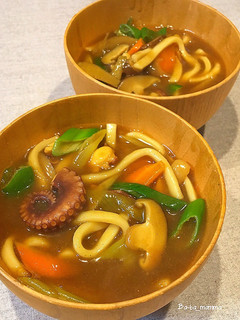 おでんリメイクのカレーうどん-レシピのメイン写真