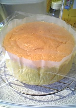 スポンジケーキ～15ｃmVer.～-レシピのメイン写真