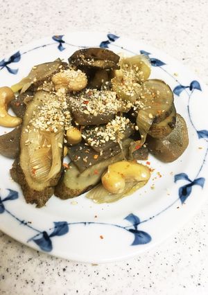 ごぼうとカシューナッツの炒め煮-レシピのメイン写真