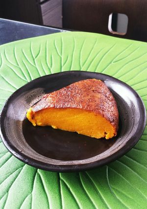 オーブン不要 炊飯器で簡単カボチャケーキ-レシピのメイン写真