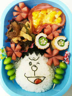 キャラ弁☆ジャイアン-レシピのメイン写真