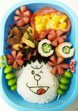 キャラ弁☆ジャイアン-レシピのメイン写真