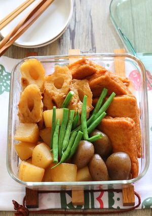 フライパンで炒め煮おでん-レシピのメイン写真