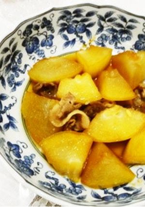 簡単レンジ冬瓜～煮崩れなし-レシピのメイン写真